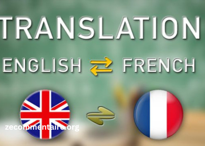 Translate English to French