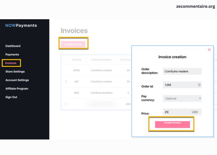 Crypto Invoice for Businesses and Freelancers